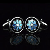 Plum Blossom Sleeve Nails Men's Cufflinks Jewelry