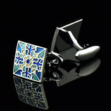 Plum Blossom Sleeve Nails Men's Cufflinks Buttons