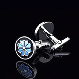 Plum Blossom Sleeve Nails Men's Cufflinks Jewelry