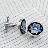 Plum Blossom Sleeve Nails Men's Cufflinks Jewelry