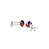 Crystal Sleeve Nails Cufflinks for Men's Shirt