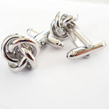 Twist Crystal Sleeve Nails Cufflinks Men's Shirt Buttons