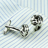 Twist Crystal Sleeve Nails Cufflinks Men's Shirt Buttons