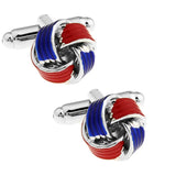 Crystal Sleeve Nails Cufflinks for Men's Shirt