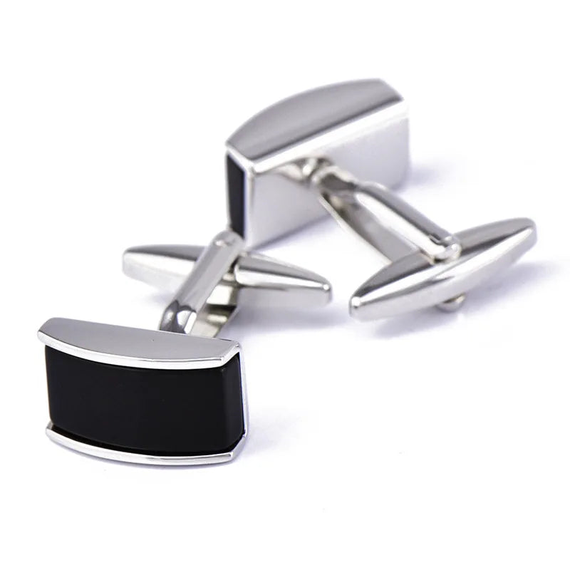 Paris Agate Sleeve Nails Men's Shirt Cufflinks Button