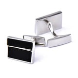 Paris Carnelian Cufflinks Crystal Cuff Links Men's French Buttons