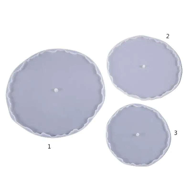 3-Layer Fruit Tray Silicone Mold for DIY Tea Tray Coaster Resin Mold
