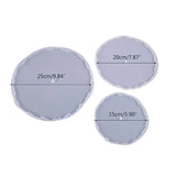 3-Layer Fruit Tray Silicone Mold for DIY Tea Tray Coaster Resin Mold