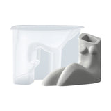 Silicone Mold for Succulents Concrete Flower Pot Vase Plaster Cement Clay