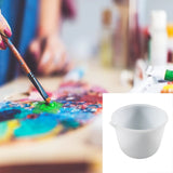 600/1000ml Silicone Measuring Cup with Scale, Reusable Mixing Cup