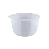 600/1000ml Silicone Measuring Cup with Scale, Reusable Mixing Cup