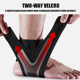 Adjustable Ankle Support Pad Sports Ankle Sleeve Anti Injury Socks