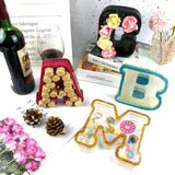 Big Letters Shaped UV Resin Mould