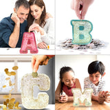 Big Letters Shaped UV Resin Mould