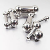 Titanium Steel Genital Piercing Straight Barbell Tragus Ear PA Nipple Ring