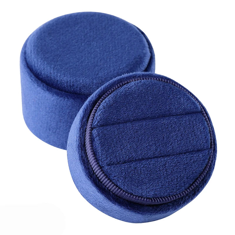Multi-color Facecloth Ring Box Jewelry Organizer