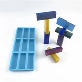 Building Blocks Epoxy Resin Mold DIY Game Toys Silicone Mould