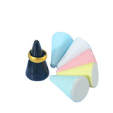 Ceramics Rings Jewelry Display Cone Stand Six Colors 2.8x2.8x4.5cm