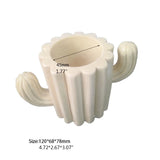 Concrete Flowerpot Mold Cactus Flowerpot Mold Cement Container Silicone Mold