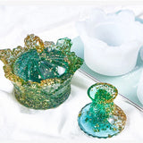 Crystal Epoxy Resin Mold Crown Storage Box Organizer Silicone Mould DIY Crafts