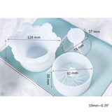 Crystal Epoxy Resin Mold Crown Storage Box Organizer Silicone Mould DIY Crafts