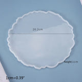 Crystal Epoxy Resin Mold Fruit Plate Casting Silicone Mould DIY Crafts