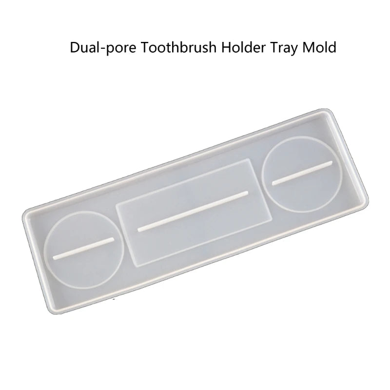 Electric Toothbrush Razor Holder Resin Mold Bathroom Organizer