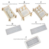 Electric Toothbrush Razor Holder Resin Mold Bathroom Organizer