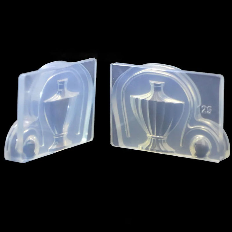DIY Mini Perfume Bottle Silicone Mold Jewelry Tool Resin Casting Mould Craft