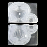 DIY Mini Perfume Bottle Silicone Mold Jewelry Tool Resin Casting Mould Craft