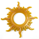Sun Mirror Wall Decoration Mould DIY Resin Silicone Mold