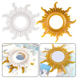 Sun Mirror Wall Decoration Mould DIY Resin Silicone Mold