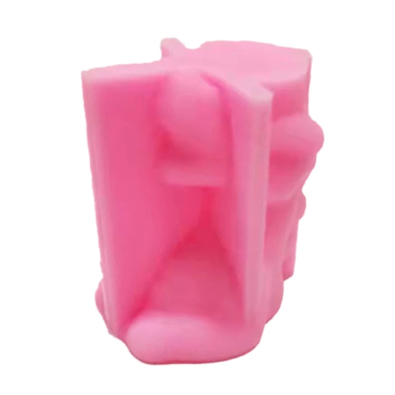 Dragon Head 3D Candle Soap Mould DIY Gypsum Mold for Decorations
