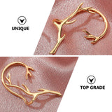 1 Pc Branch Shape Earrings Ear Clip Ear Accessories