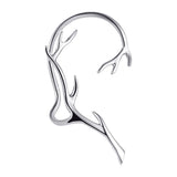 1 Pc Branch Shape Earrings Ear Clip Ear Accessories