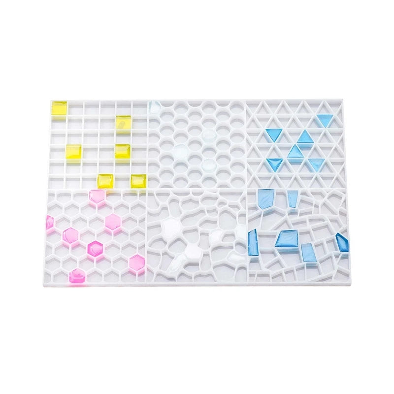 Particle Pattern Silicone Mold for Crafts