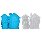Fairy Door Silicone Mold Gnome Home 3D Window DIY Crystal Epoxy Resin Mould