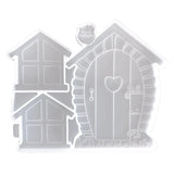 Fairy Door Silicone Mold Gnome Home 3D Window DIY Crystal Epoxy Resin Mould