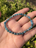 Natural Apatite Bracelet Diamond Beads Crystal Healing Stone