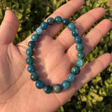 Fengbaowu Apatite Bracelet Quartz Healing Stone Jewelry