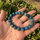 Fengbaowu Apatite Bracelet Quartz Healing Stone Jewelry