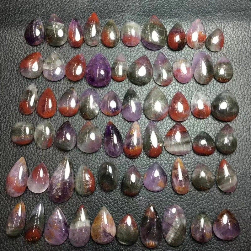 Natural Aurora 23 Purple Quartz Rutilated Pendant