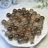 Fengbaowu 7 Sphere Ball Bead Natural Stone Pendant Bracelet Crystal Healing