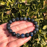 Natural Moonstone Labradorite Bracelet Crystal Healing Stone Women Jewelry