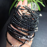 Natural Spinel Bracelet Faceted Bead 925 Sterling Silver Crystal Healing Stone