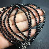 Natural Spinel Bracelet Faceted Bead 925 Sterling Silver Crystal Healing Stone