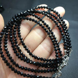 Natural Spinel Bracelet Faceted Bead 925 Sterling Silver Crystal Healing Stone