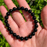 1 Pc Fengbaowu Tourmaline Bracelet Crystal Quartz Healing Stone Men Women