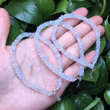 Moonstone Faceted Bead Chain Bracelet Crystal Healing Stone