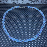 Fengbaowu Colorful Fluorite Necklace Crystal Healing Jewelry